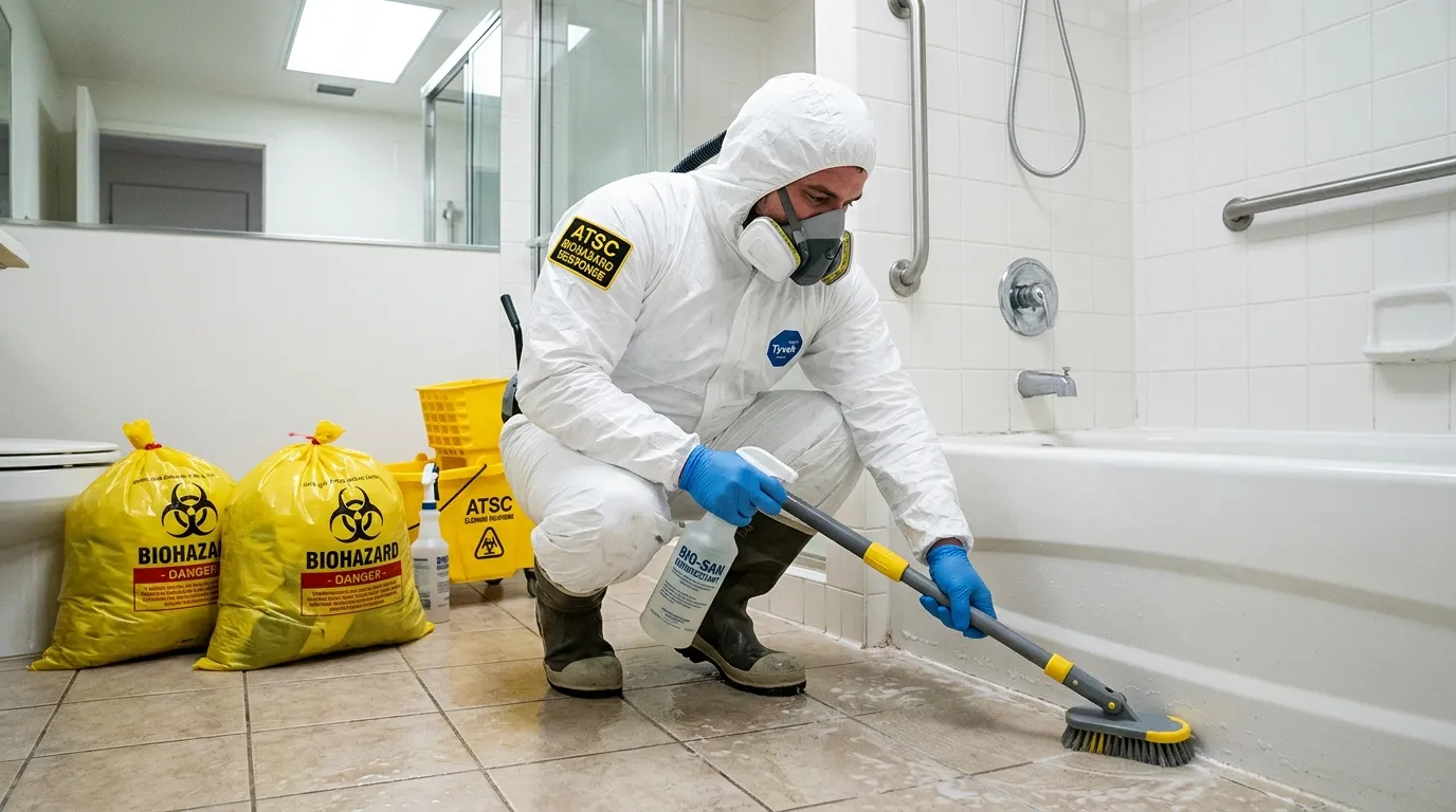 Decontamination equipment deployed for Blood Cleanup in Bargersville